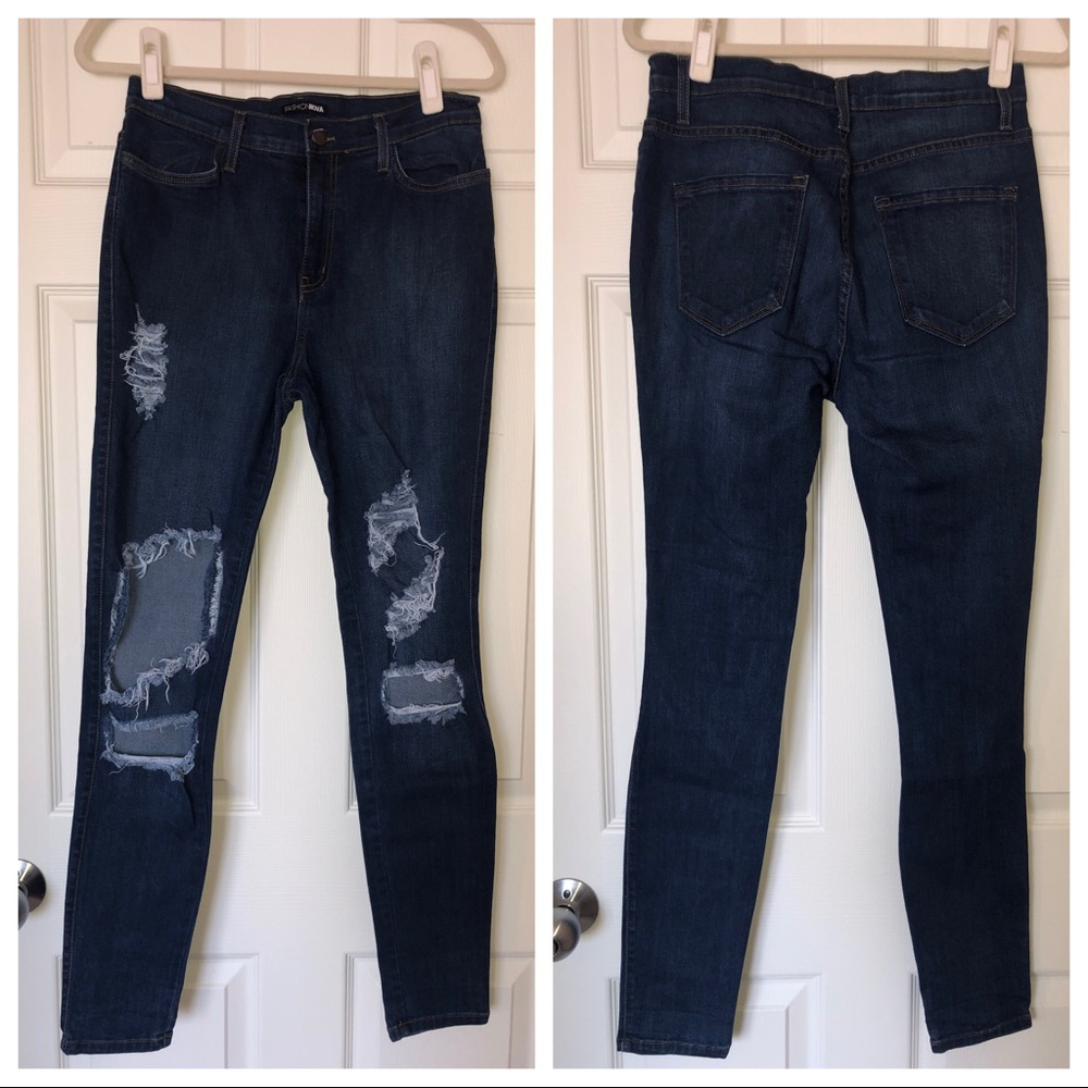 Fashion Nova High Waisted Jeans